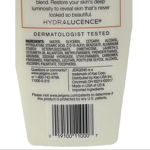 Jergens Ultra Healing Extra Dry Skin Moisturizer Lotion 32 oz Repair Vit C E B5 - Picture 3 of 4